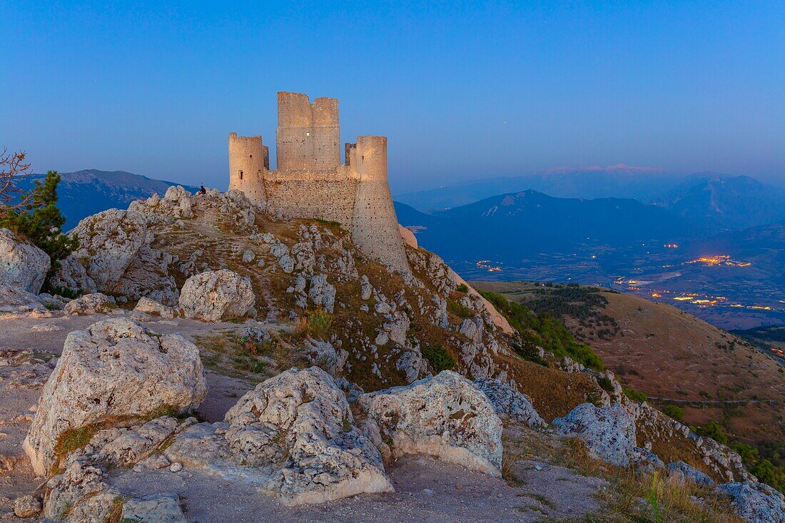 Rocca Calascio, Calascio, L'Aquila, Abruzzo, Italy, Europe