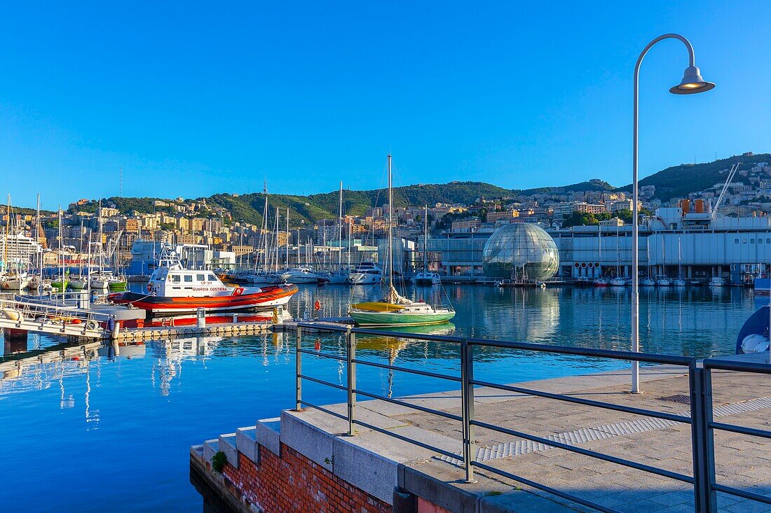 Alter Hafen, Genua (Genua), Ligurien, Italien, Europa