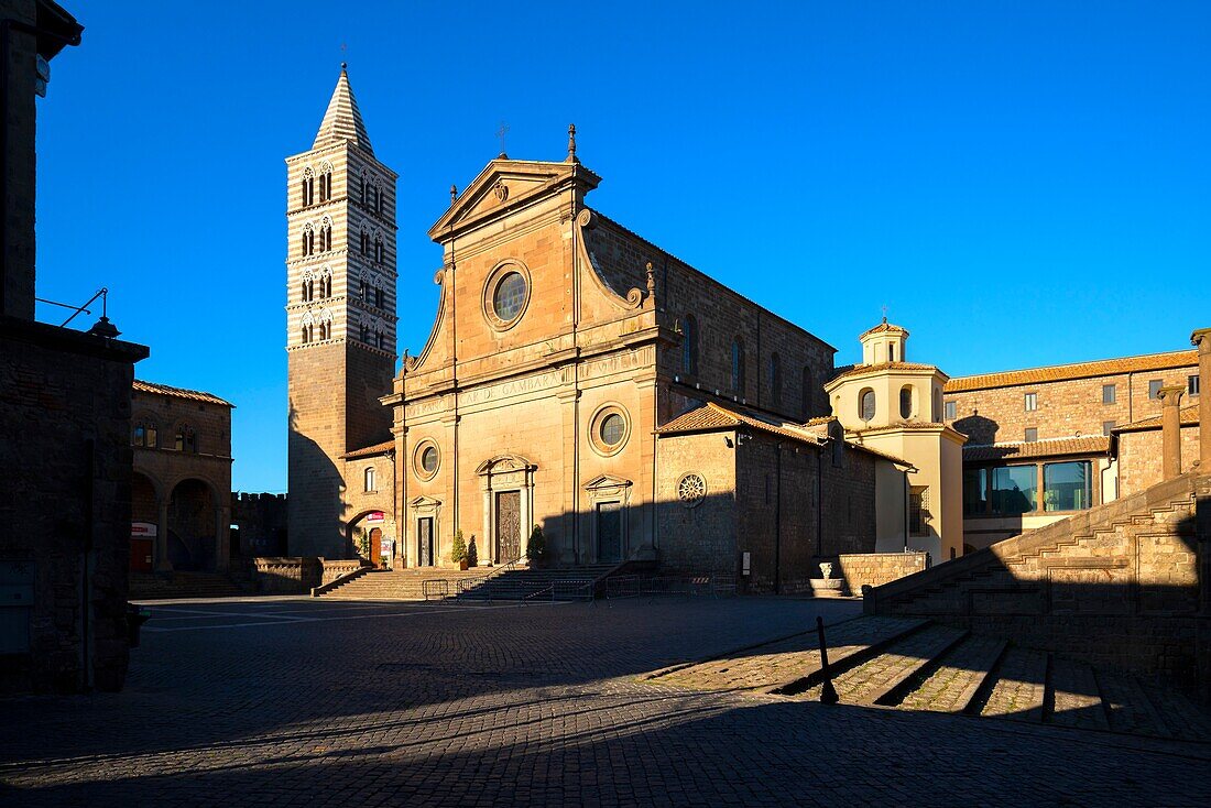 Kathedrale von San Lorenzo, Viterbo, Latium, Italien, Europa