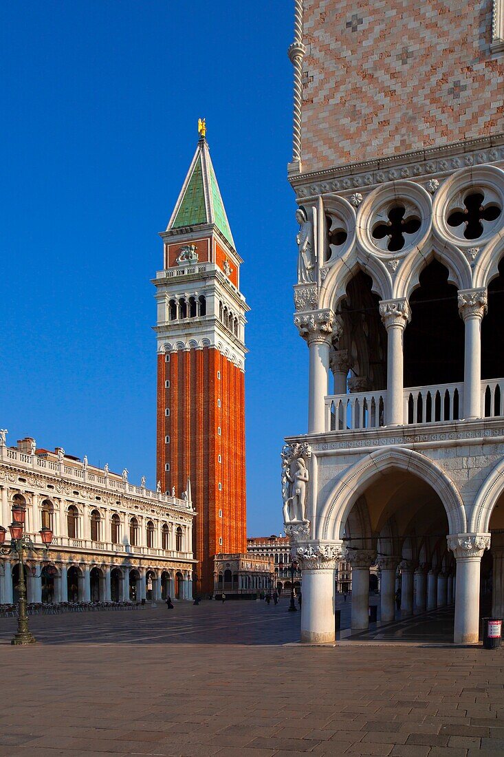 Piazza San Marco, Venezia (Venedig), UNESCO-Weltkulturerbe, Venetien, Italien, Europa