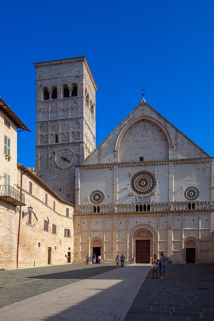 Kathedrale von San Rufino, Assisi, Perugia, Umbrien, Italien, Europa
