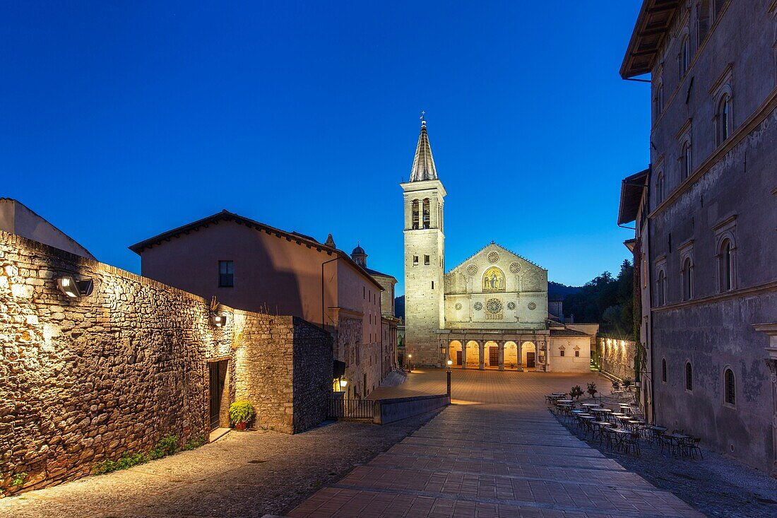 Cattedrale di Santa Maria Assunta, Spoleto, Umbrien, Italien, Europa