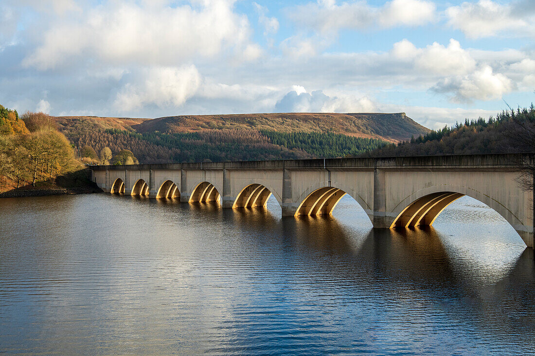 Ladybower Bridge on the A57, Snake Pass, Derbyshire Peak District National Park, Derbyshire, England, United Kingdom, Europe