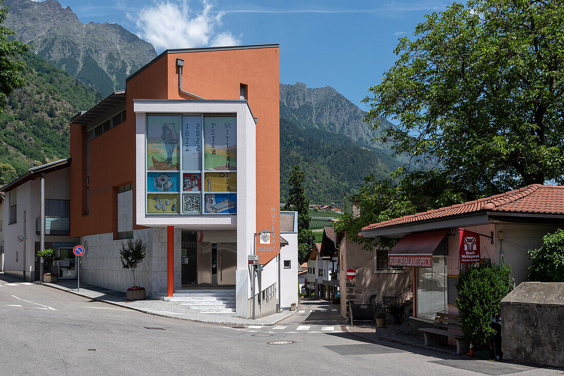 Peter Mitterhofer Museum, Erfinder der Schreibmaschine,  Partschins, Südtirol, Alto Adige, Italien