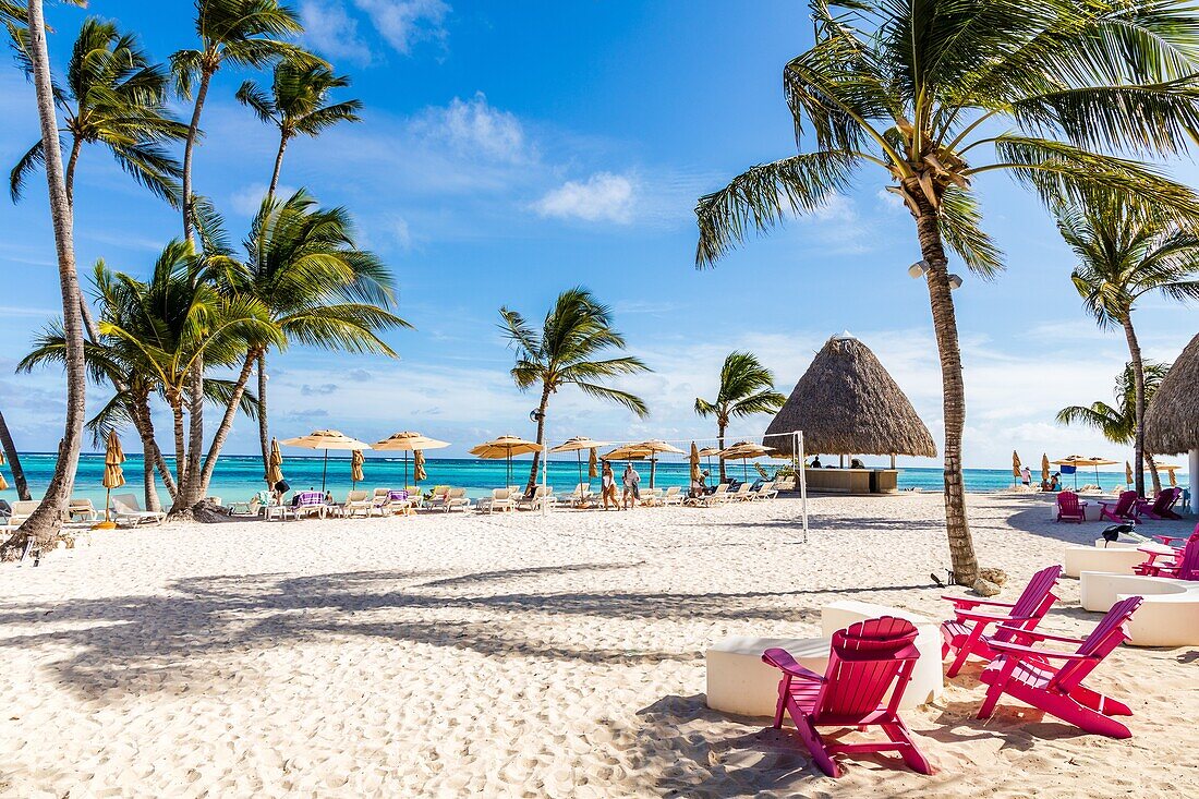 Illustration des Rückgangs der Buchungen für das Resort The Beach At The Westin Punta Cana Resort & Club, Dominikanische Republik