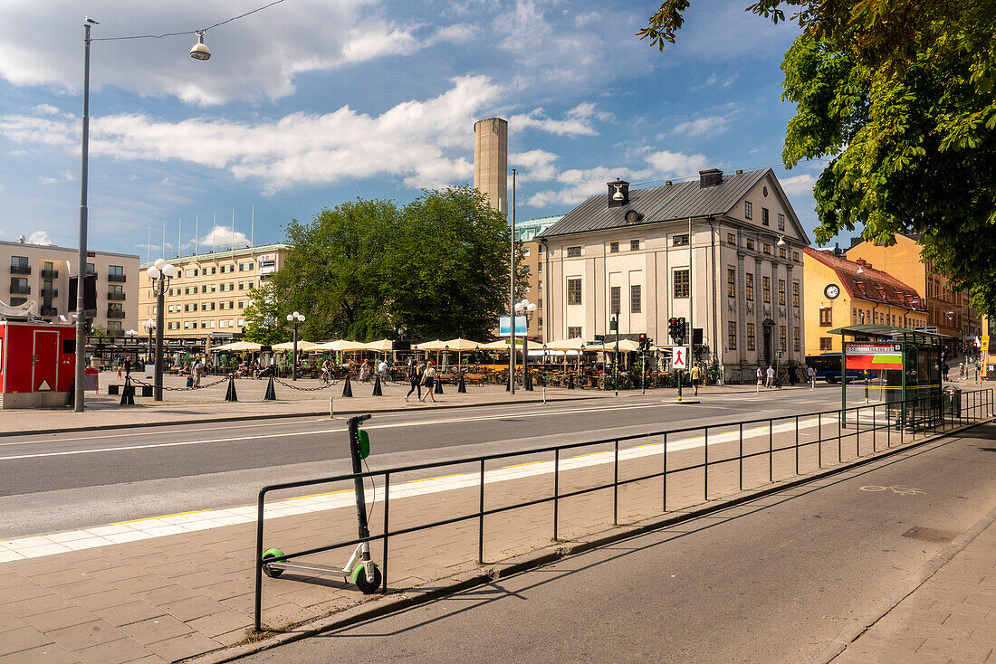 Schweden, Stockholm, Södermalm, Medborgarplatsen-Platz