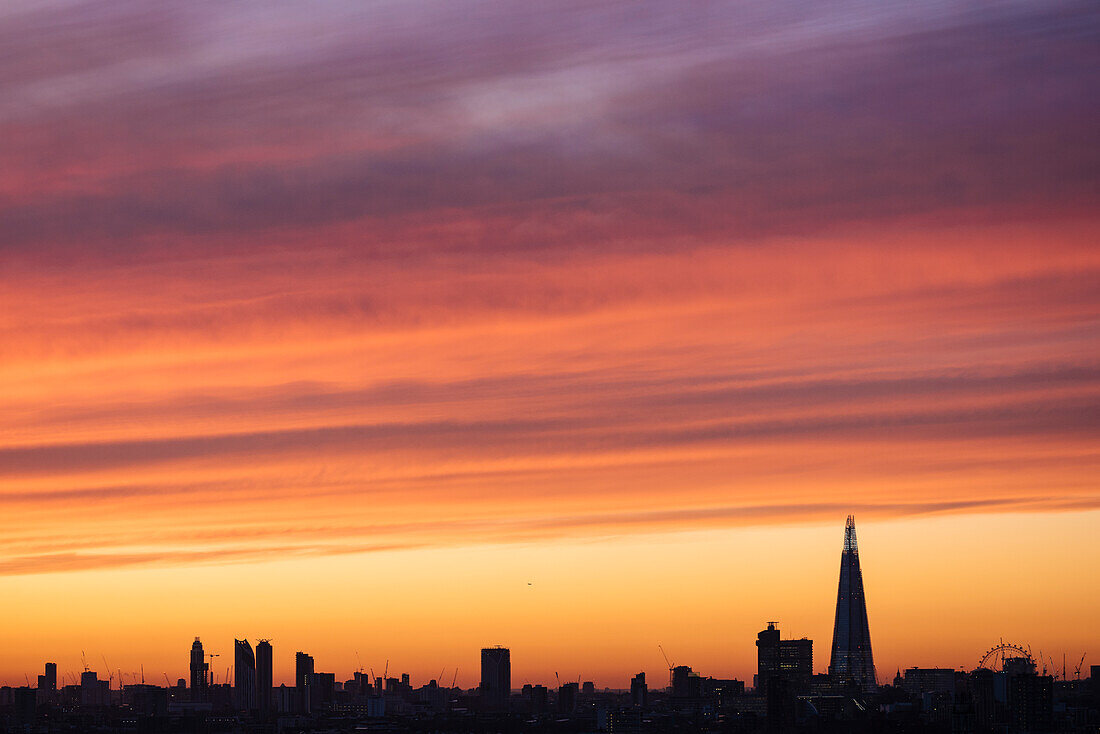 Großbritannien, London, Skyline von London