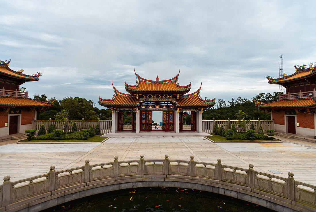 View of Tin Hau Temple in Macao