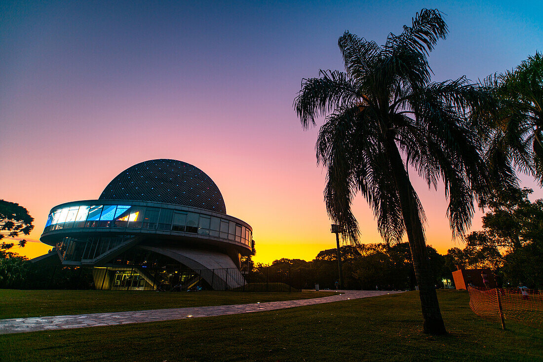 Exterior view of Galileo Galilei Planetarium