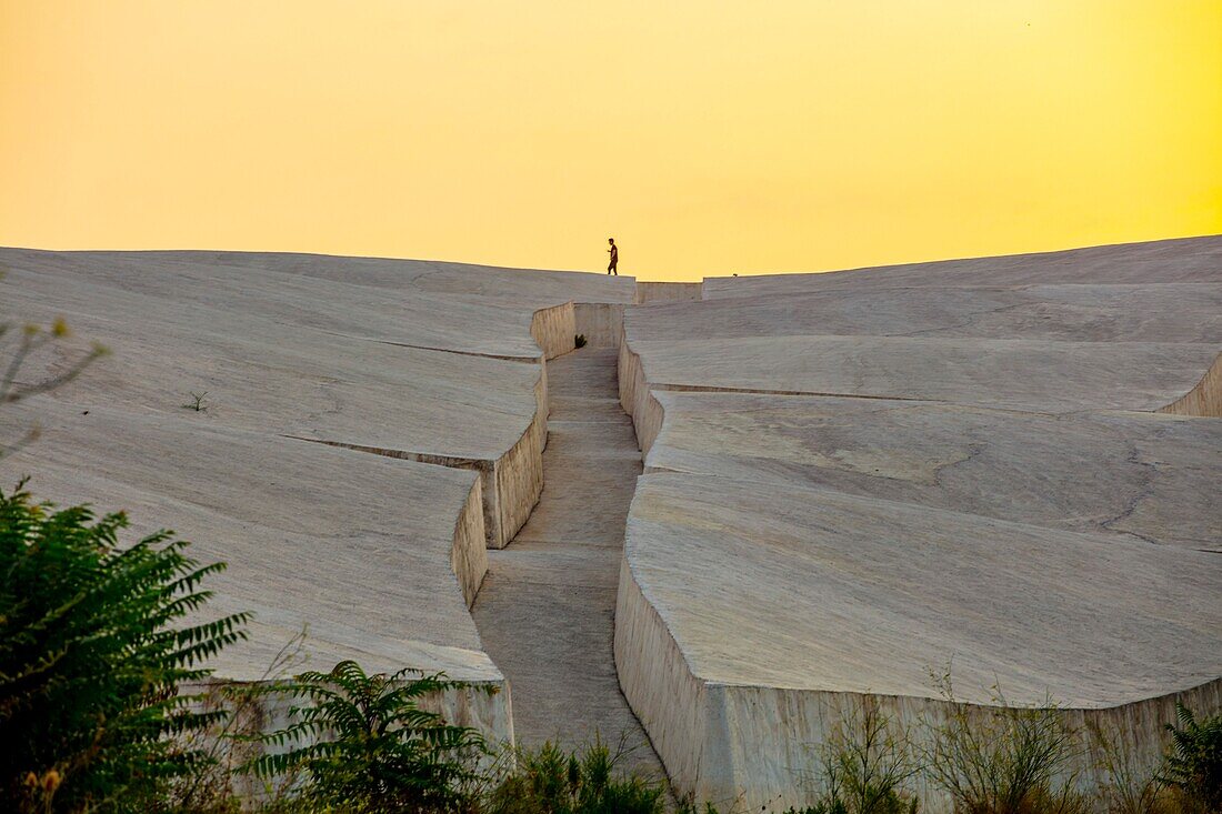 Cretto di Burri, Gibellina, Sizilien, Italien, Europa