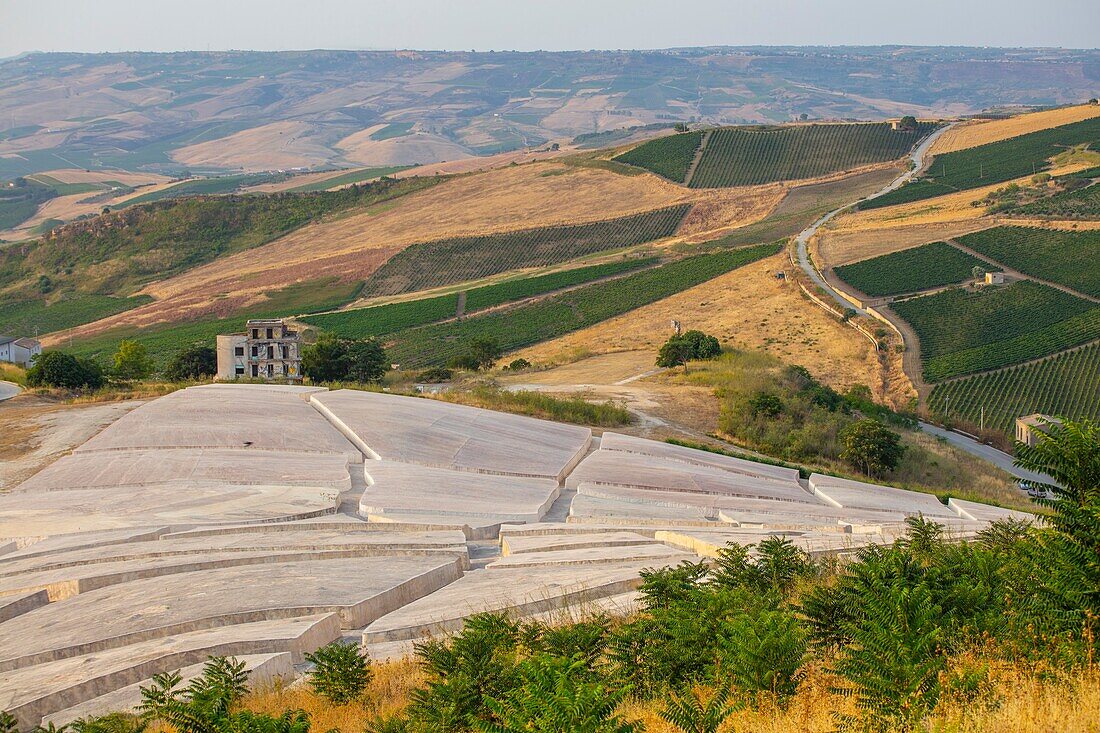 Cretto di Burri, Gibellina, Sizilien, Italien, Europa