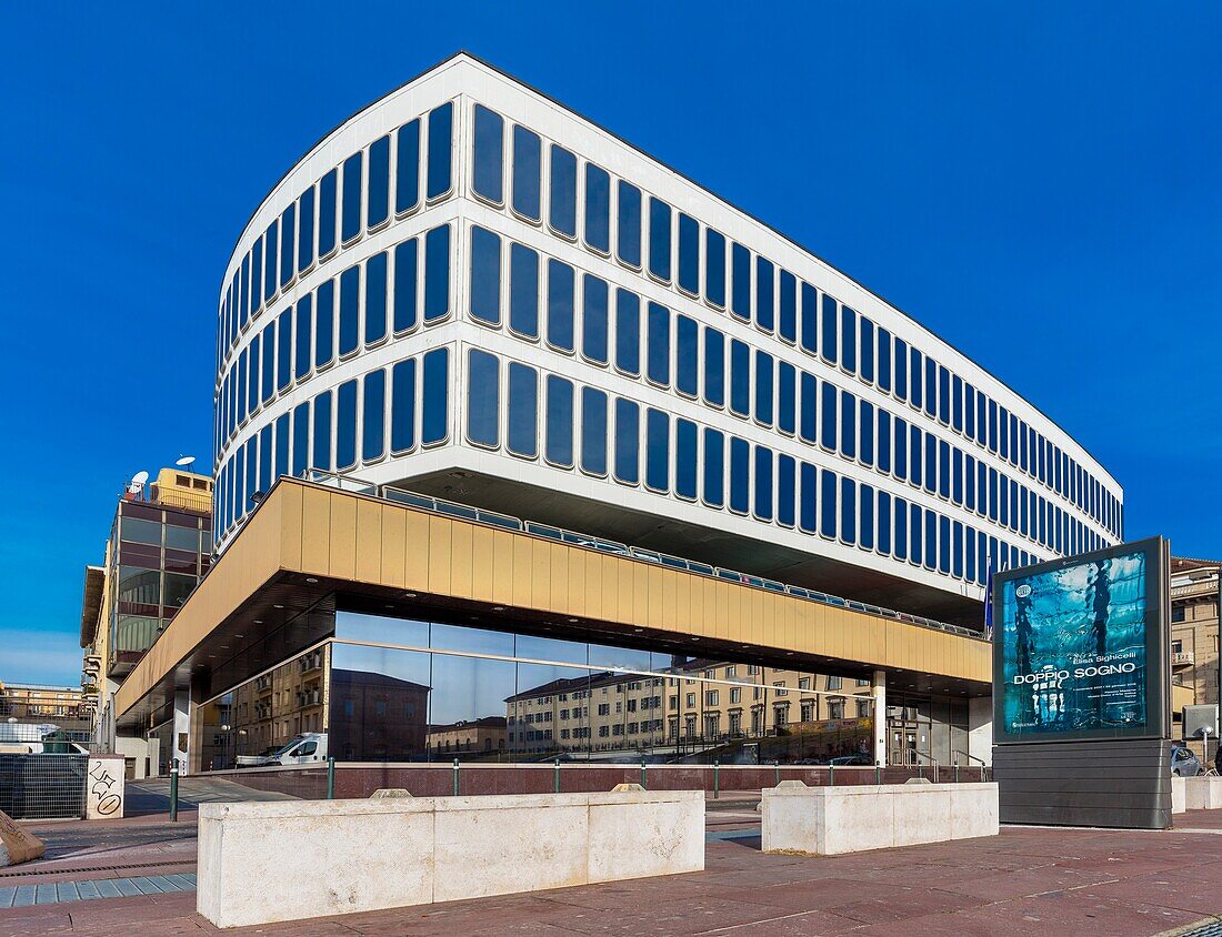 The Palace of Affairs, Project by Carlo Mollino, Alberto Galardi, Carlo Graffi and Antonio Migliass, Turin, Piedmont, Italy, Europe