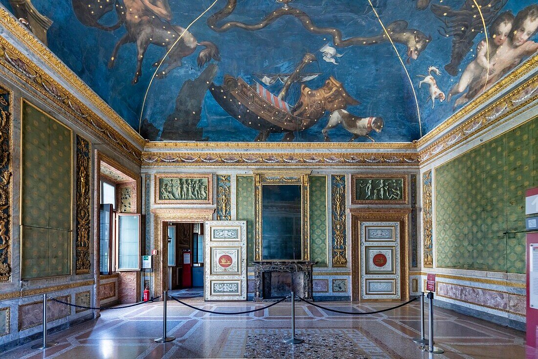 Hall of the Zodiac, Palazzo Ducale,UNESCO World Heritage Site, Mantova (Mantua), Lombardia (Lombardy), Italy, Europe