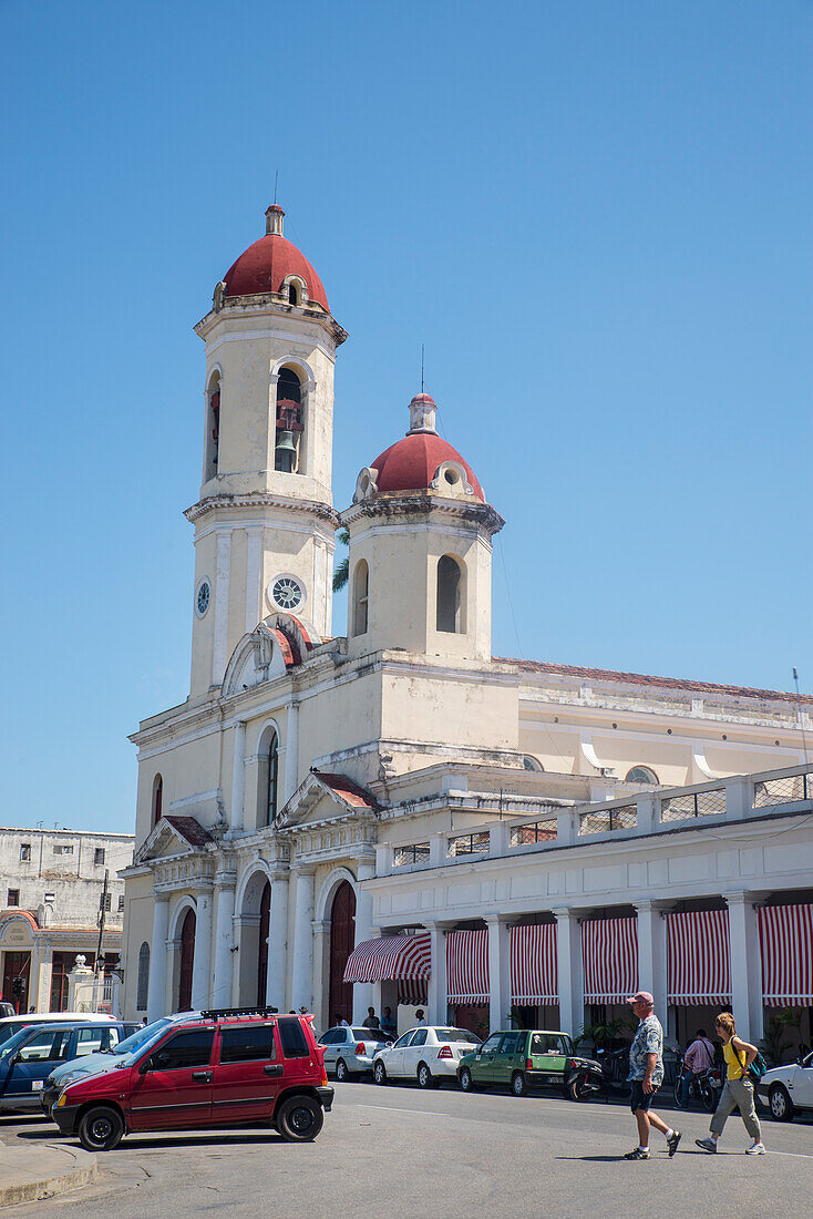 Catedral de la Purisima Concepcion, Plaza de Armas, Cienfuegos, UNESCO World Heritage Site, Cuba, West Indies, Central America