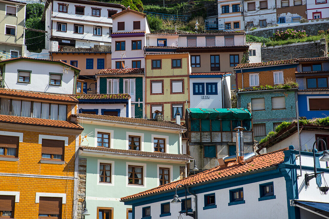 Cudillero, Asturien, Spanien, Europa