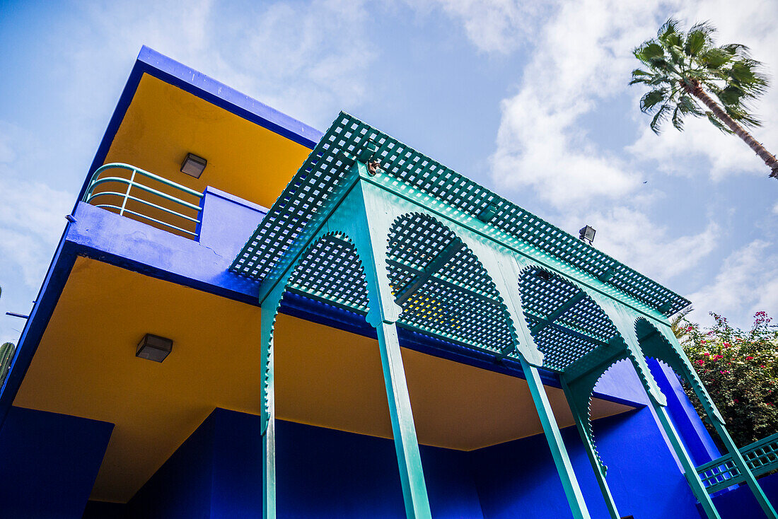 Majorelle Gardens, Marrakech, Morocco, North Africa, Africa