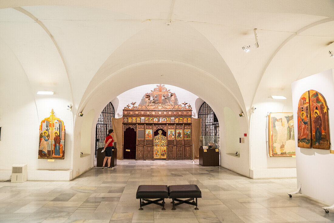 Alexander Nevsky Crypt Icon Museum, Sofia, Bulgarien, Europa