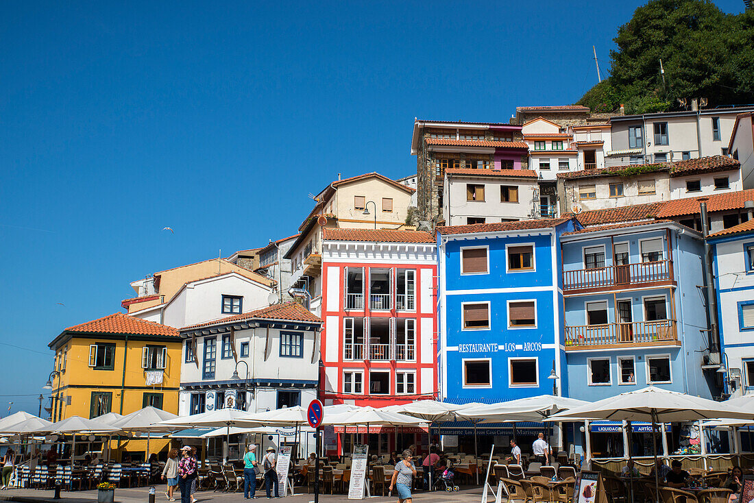 Cudillero, Asturien, Spanien, Europa