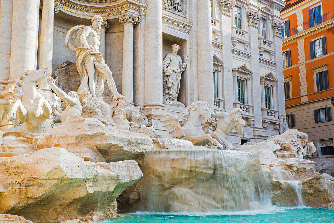 Trevi-Brunnen, Rom, Latium, Italien, Europa