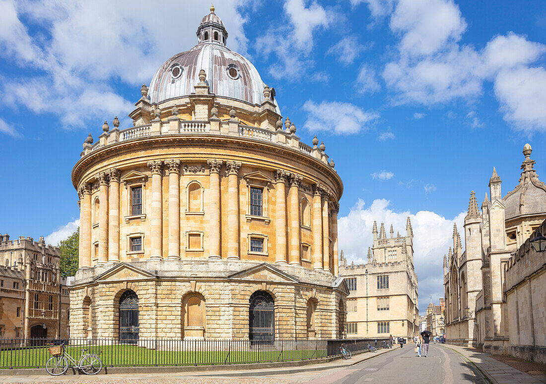 Oxford University Radcliffe Camera, Radcliffe Square, Catte Street, Oxford, Oxfordshire, England, Vereinigtes Königreich, Europa
