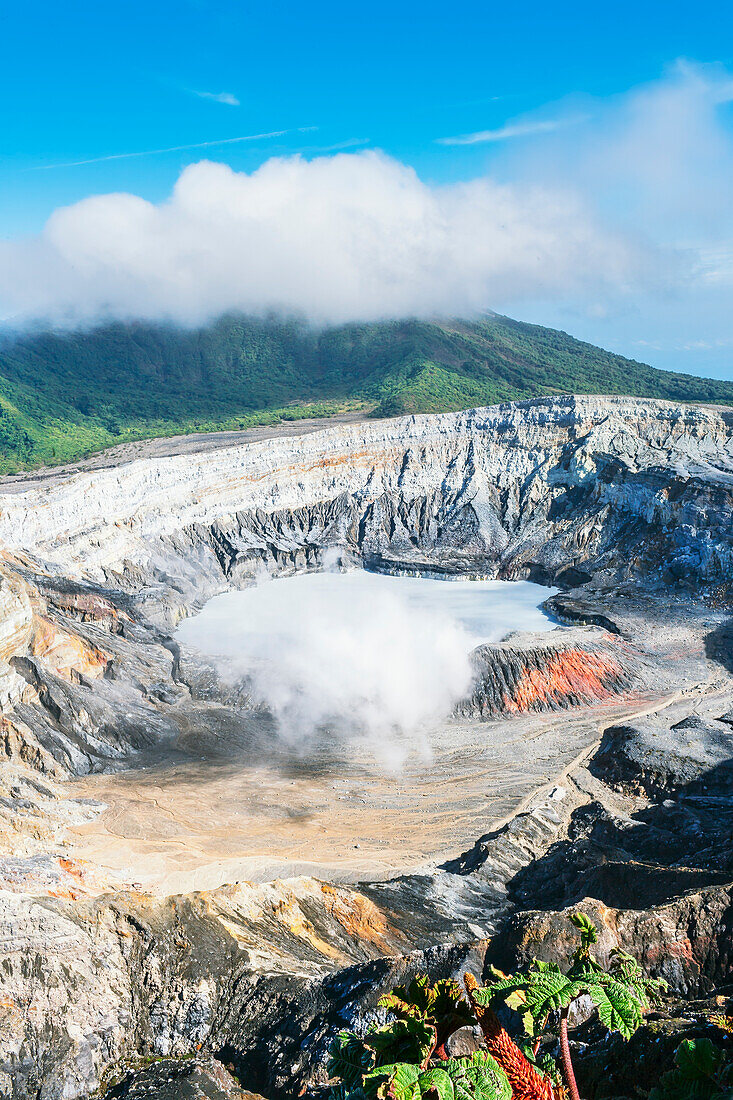 Poas volcano, Poas National Park, Costa Rica, Central America