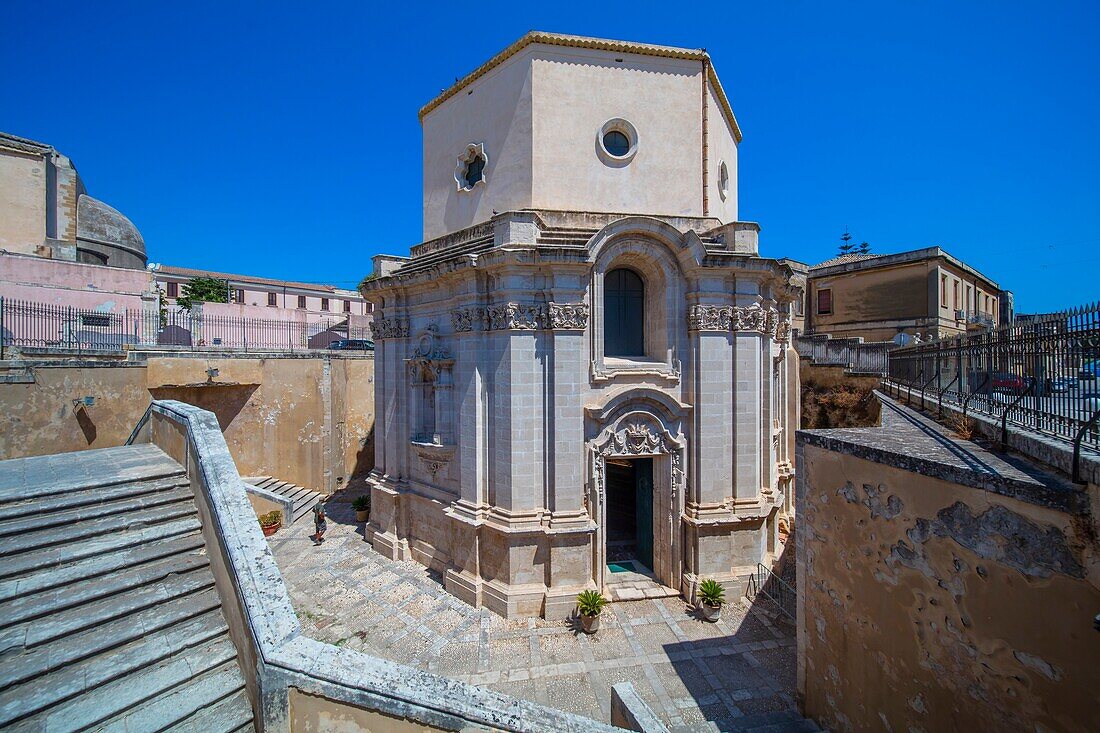 Kirche Santa Lucia al Sepolcro, Ortigia, Syrakus, Sizilien, Italien, Europa