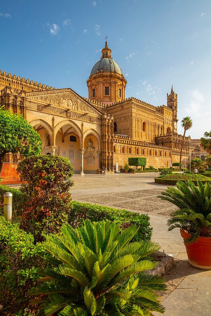 The Cathedral, UNESCO World Heritage Site, Palermo, Sicily, Italy, Europe