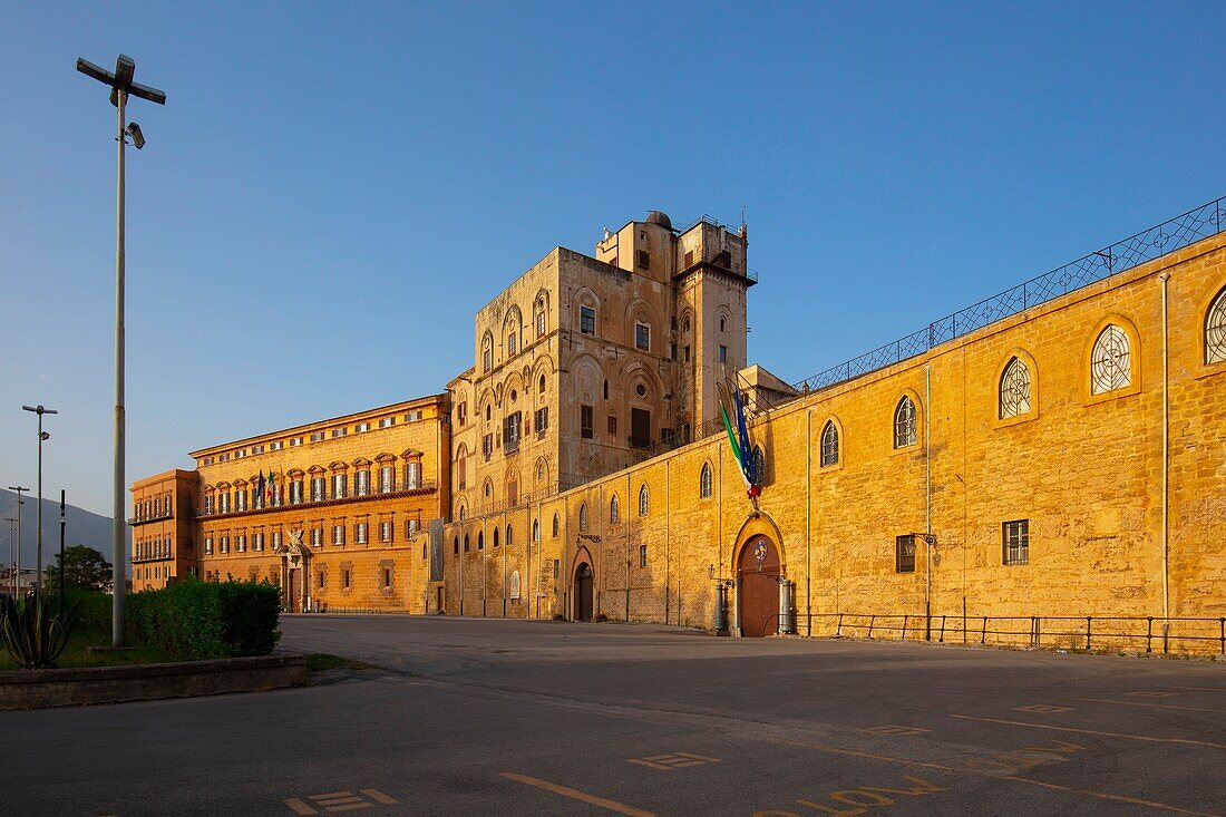 Palazzo dei Normanni, Palermo, Sizilien, Italien, Europa