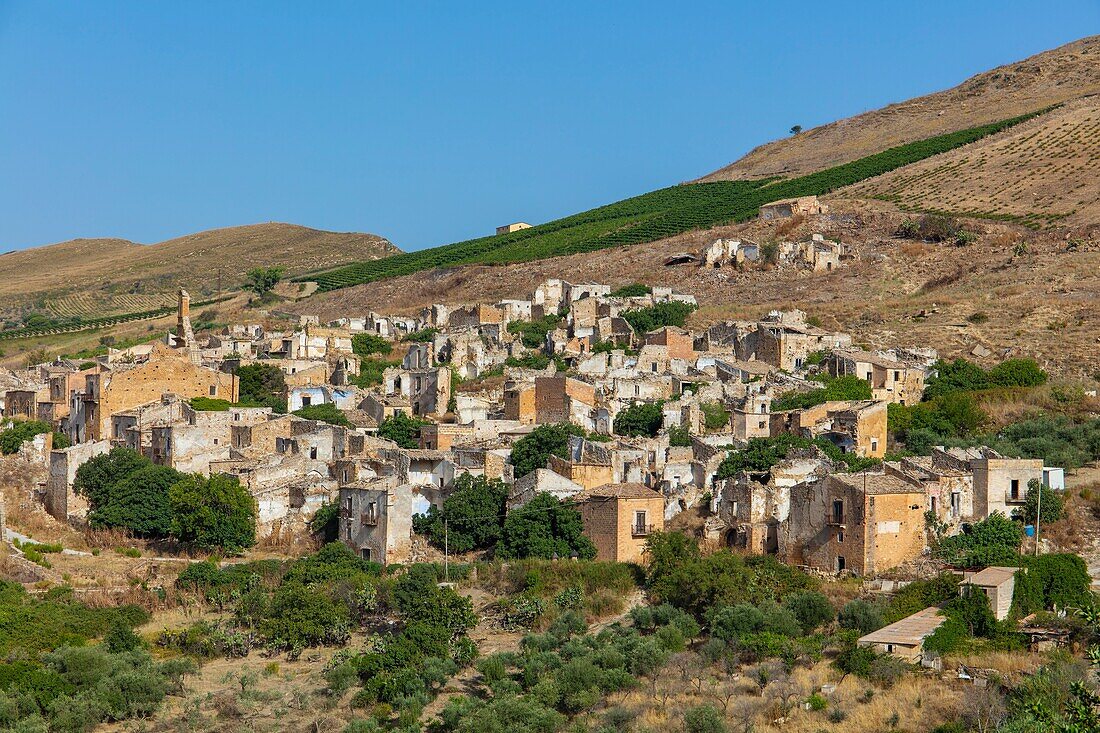 Poggioreale, Trapani, Sizilien, Italien, Europa