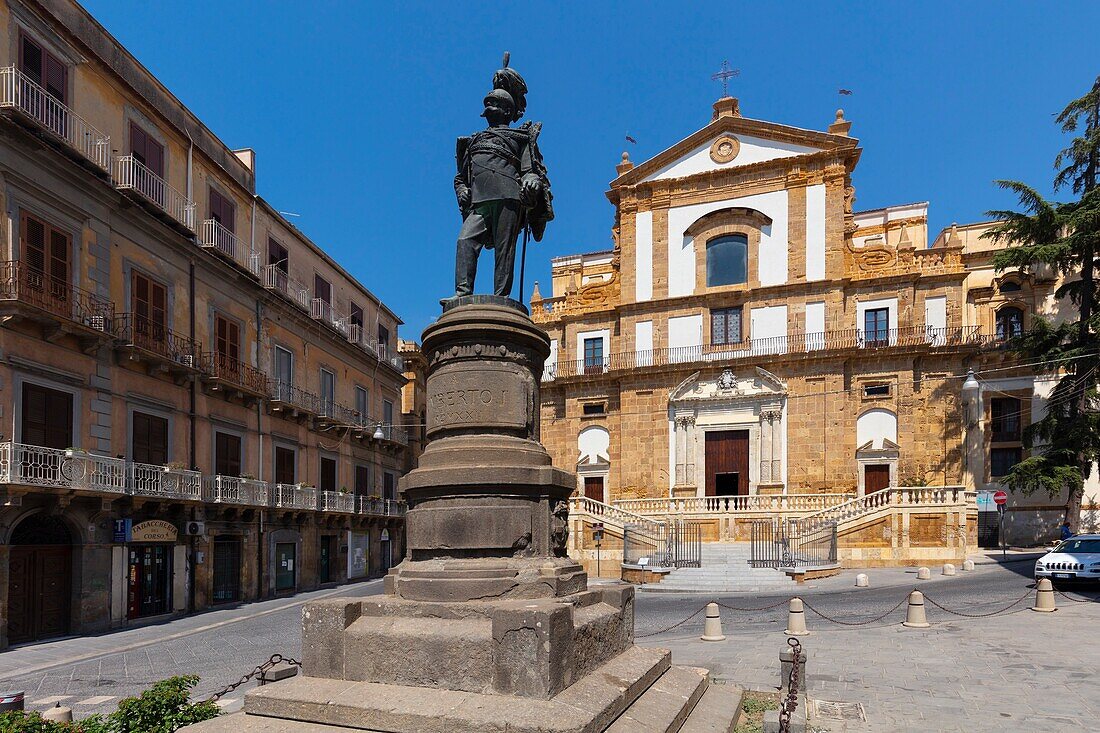 Kirche Sant'Agata, Caltanisetta, Sizilien, Italien, Europa