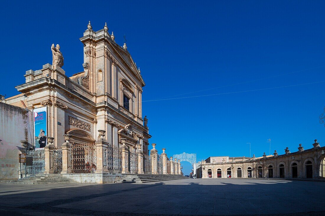 Basilika Santa Maria Maggiore, Ispica, Ragusa, Sizilien, Italien, Europa