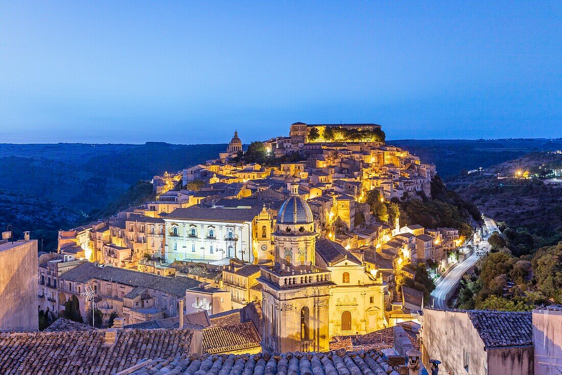 Ragusa Ibla, Val di Noto, UNESCO World Heritage Site, Sicily, Italy, Europe