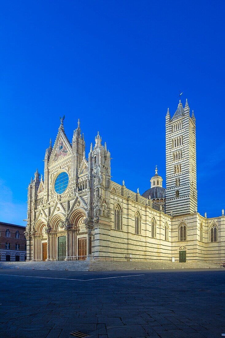 Der Dom, UNESCO-Weltkulturerbe, Siena, Toskana, Italien, Europa