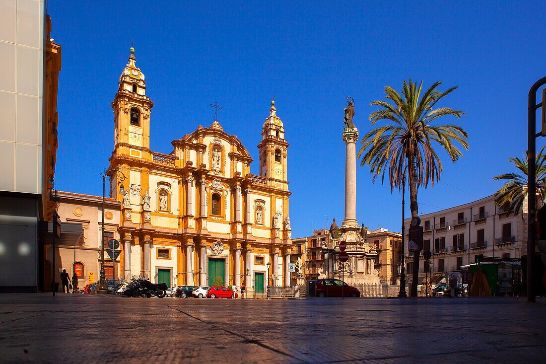 Kirche von San Domenico, Palermo, Sizilien, Italien, Europa
