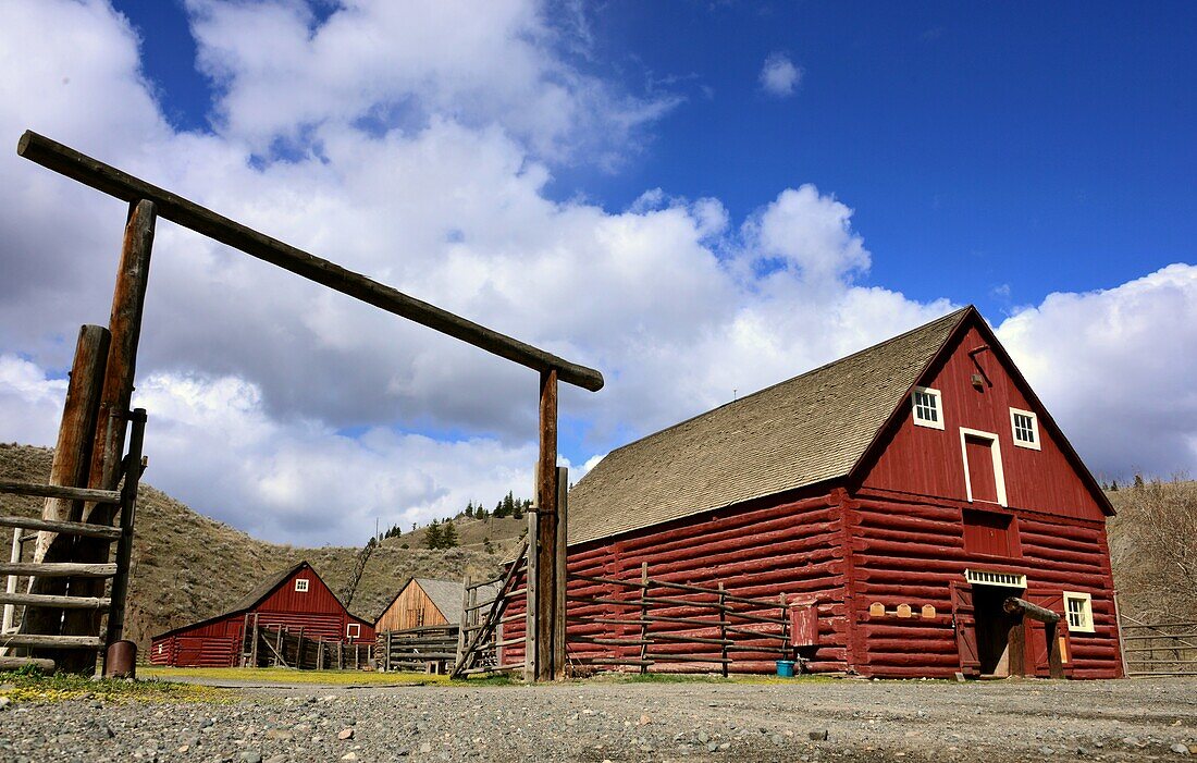 Hat Creek Historic Ranch at Cache Creek, British Columbia, West Canada