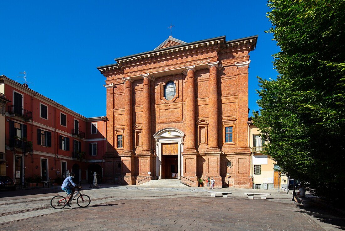 Kirche der Heiligen Stephan und Martin, Alessandria, Piemont, Italien, Europa