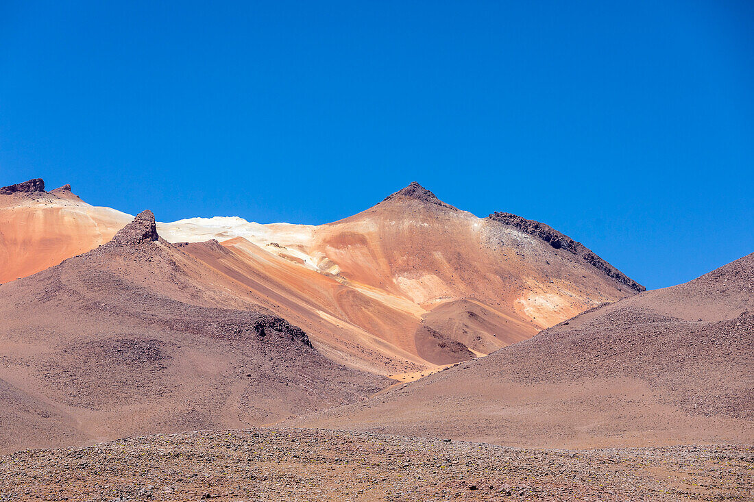 Der hohe Altiplano in der Nähe des Eduardo Avaroa Andean Fauna National Reserve, Abteilung Potosi, Bolivien, Südamerika