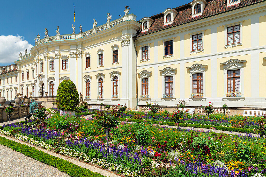 Schloss Residenzschloss, Ludwigsburg, Baden-Württemberg, Deutschland, Europa