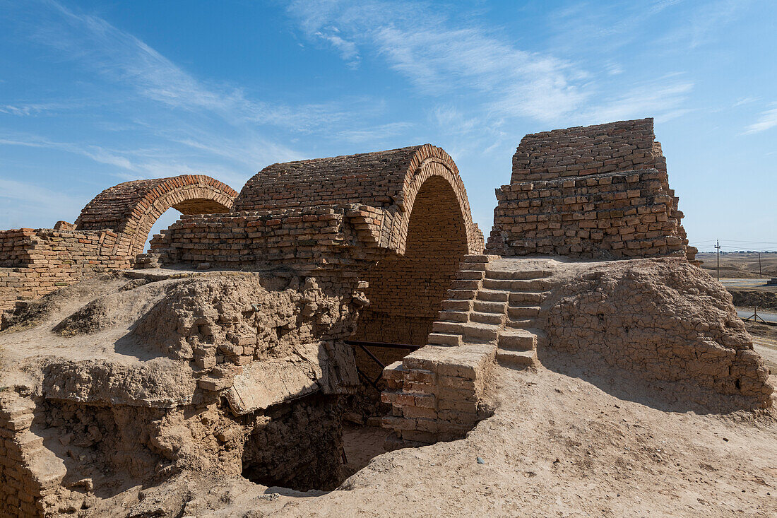 Altes Tor, alte assyrische Stadt Assur (Assur), UNESCO-Weltkulturerbe, Irak, Naher Osten