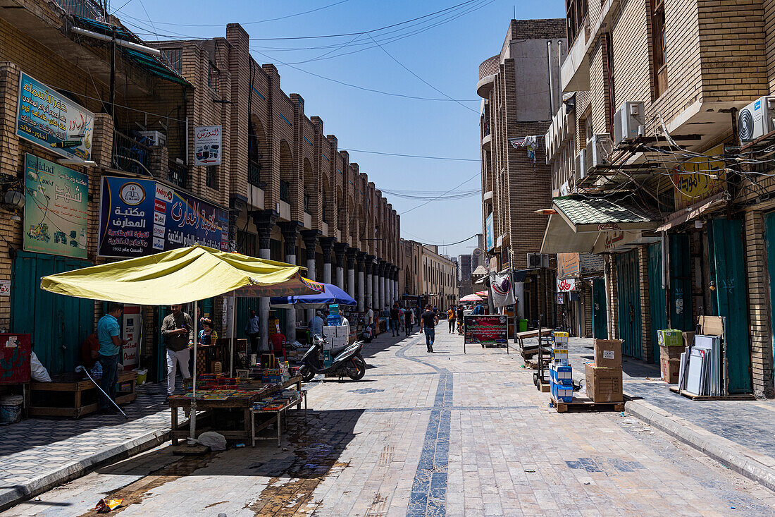 Rashid Street, Altstadt von Bagdad, Irak, Naher Osten