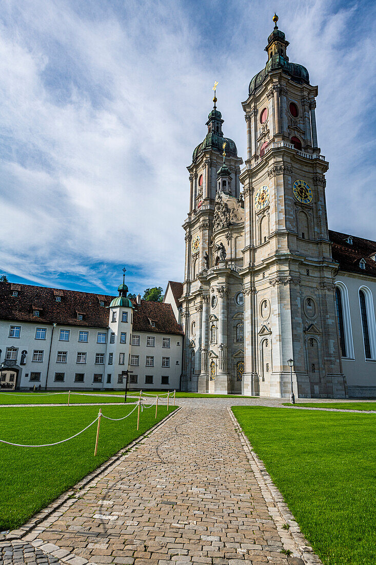 St. Gallen Cathedral, St. Gallen, Switzerland, Europe
