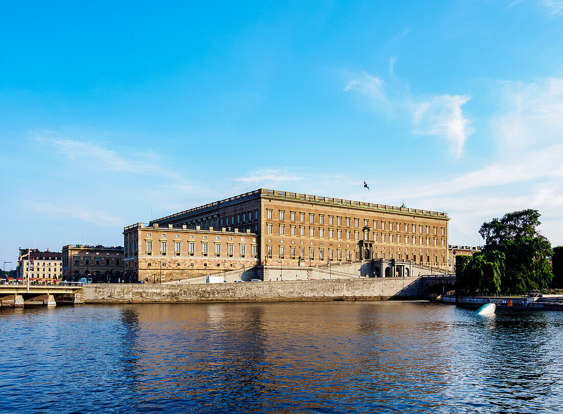 Der königliche Palast, Stockholm, Stockholm County, Schweden, Skandinavien, Europa