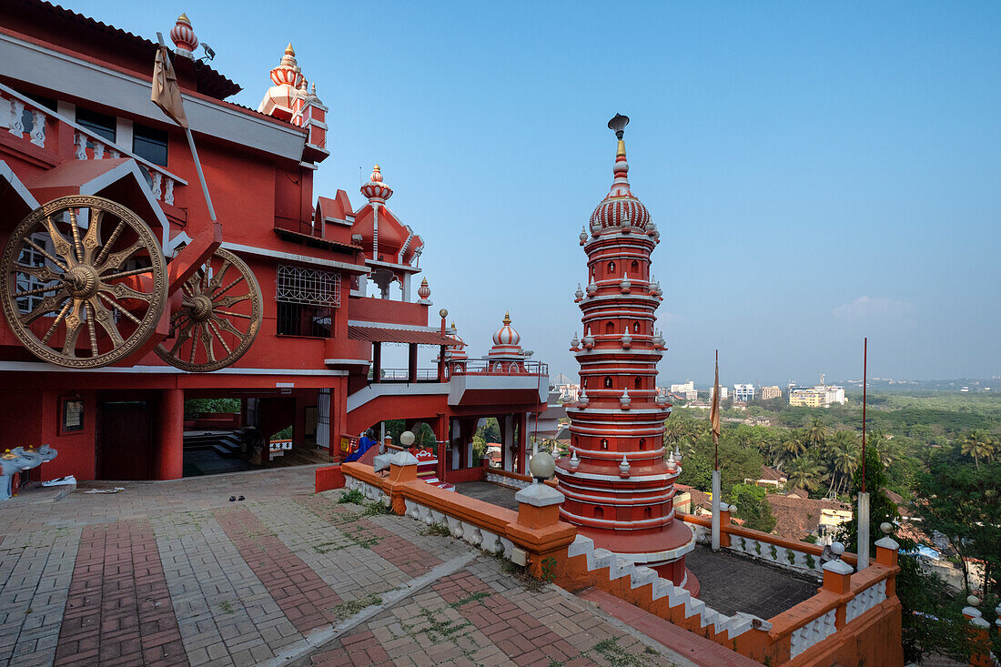 Der Maruti-Tempel, Panjim City, Panjim (Panaji), Goa, Indien, Asien
