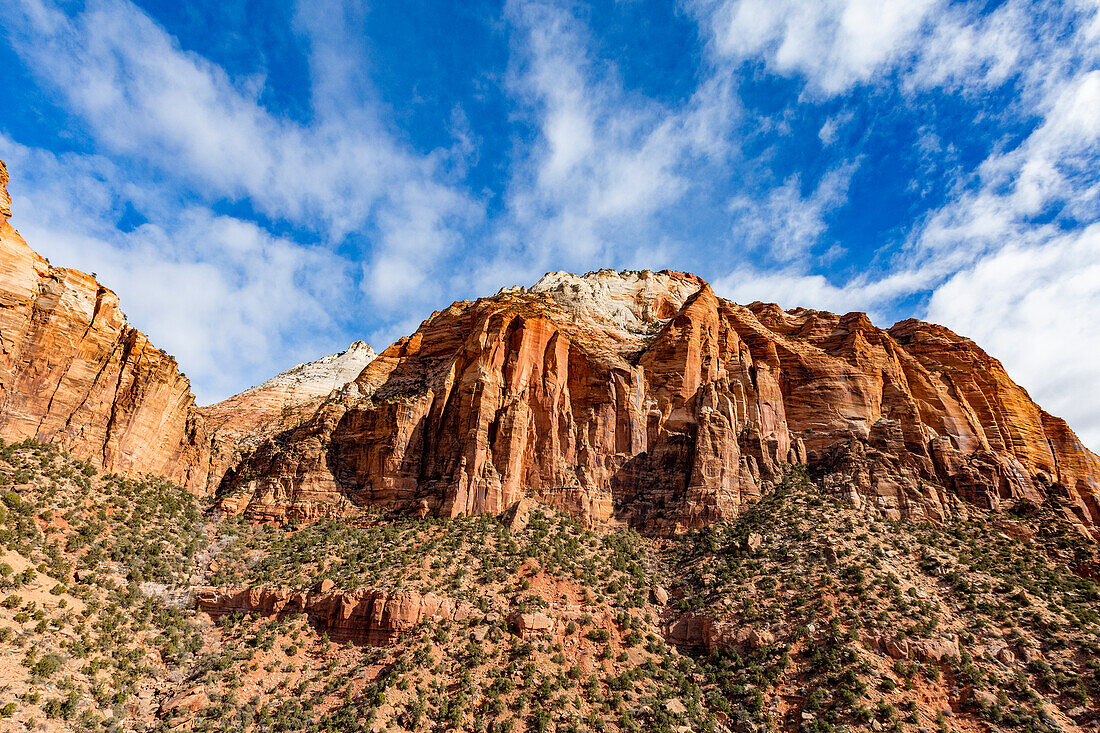 USA, Utah, Bryce Canyon, Sandsteinklippen in der Nähe des Bryce Canyon National Park