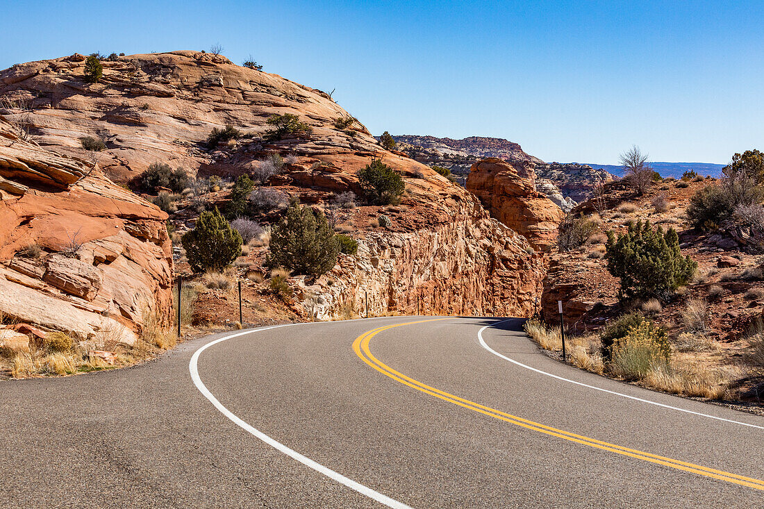 USA, Utah, Escalante, Scenic Highway 12 through Grand Staircase-Escalante National Monument