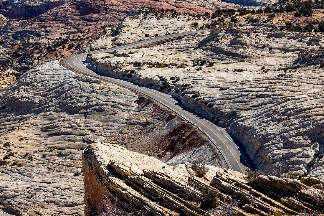 USA, Utah, Escalante, Scenic Highway 12 durch das Grand Staircase-Escalante National Monument