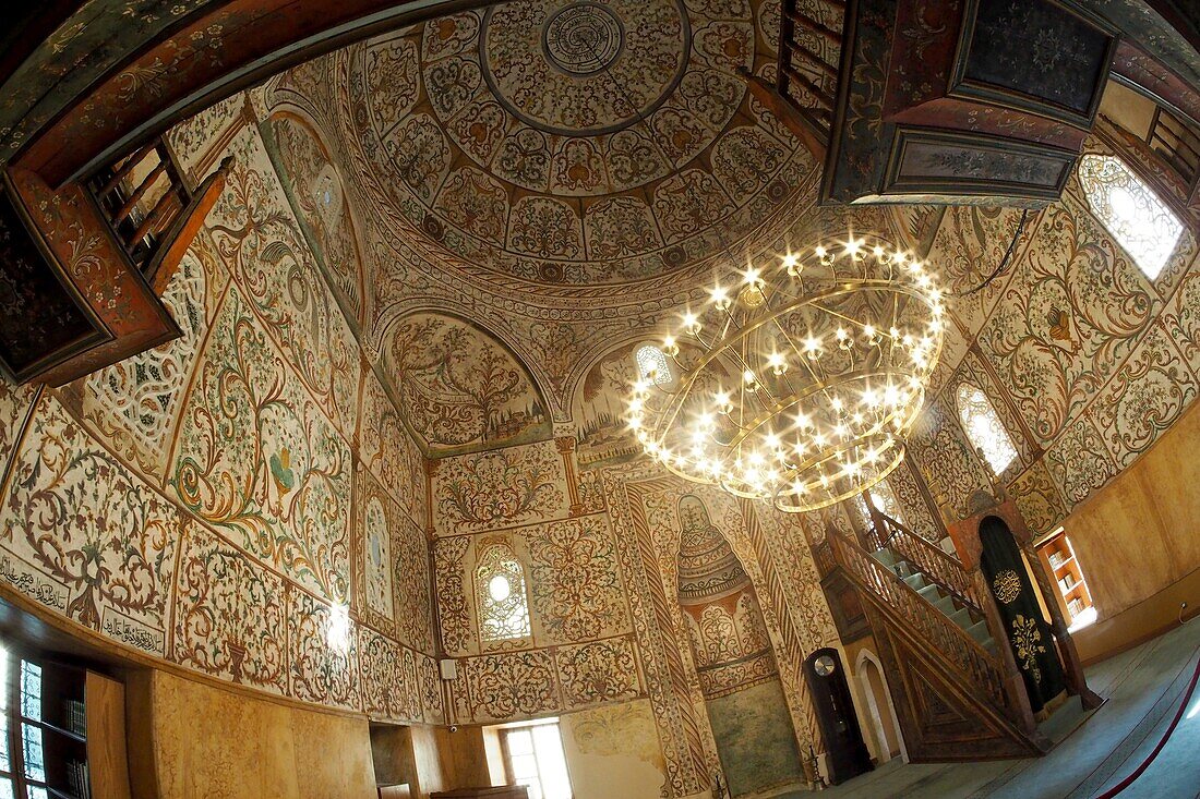 Ethem Bey Mosque in Skanderbeg Square,Tirana, Albania