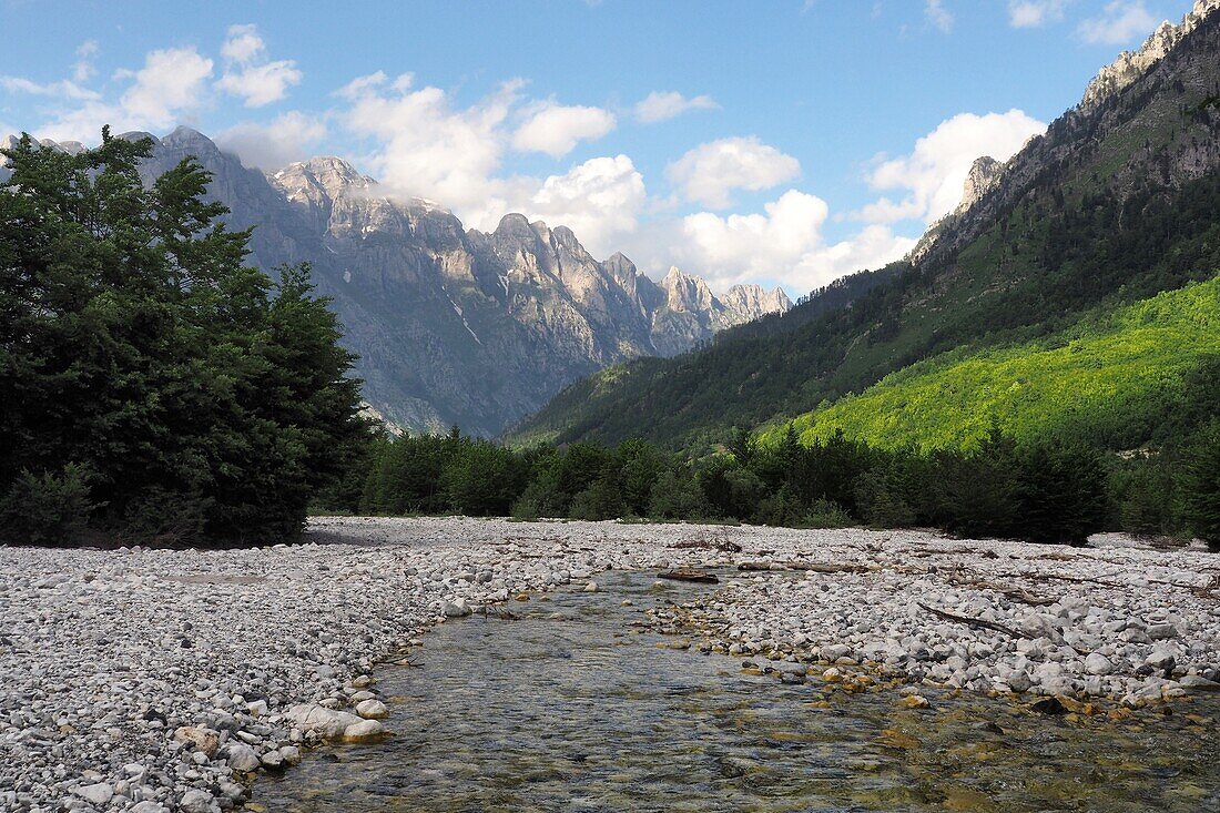 Valbone Nationalpark, Nord-Albanien