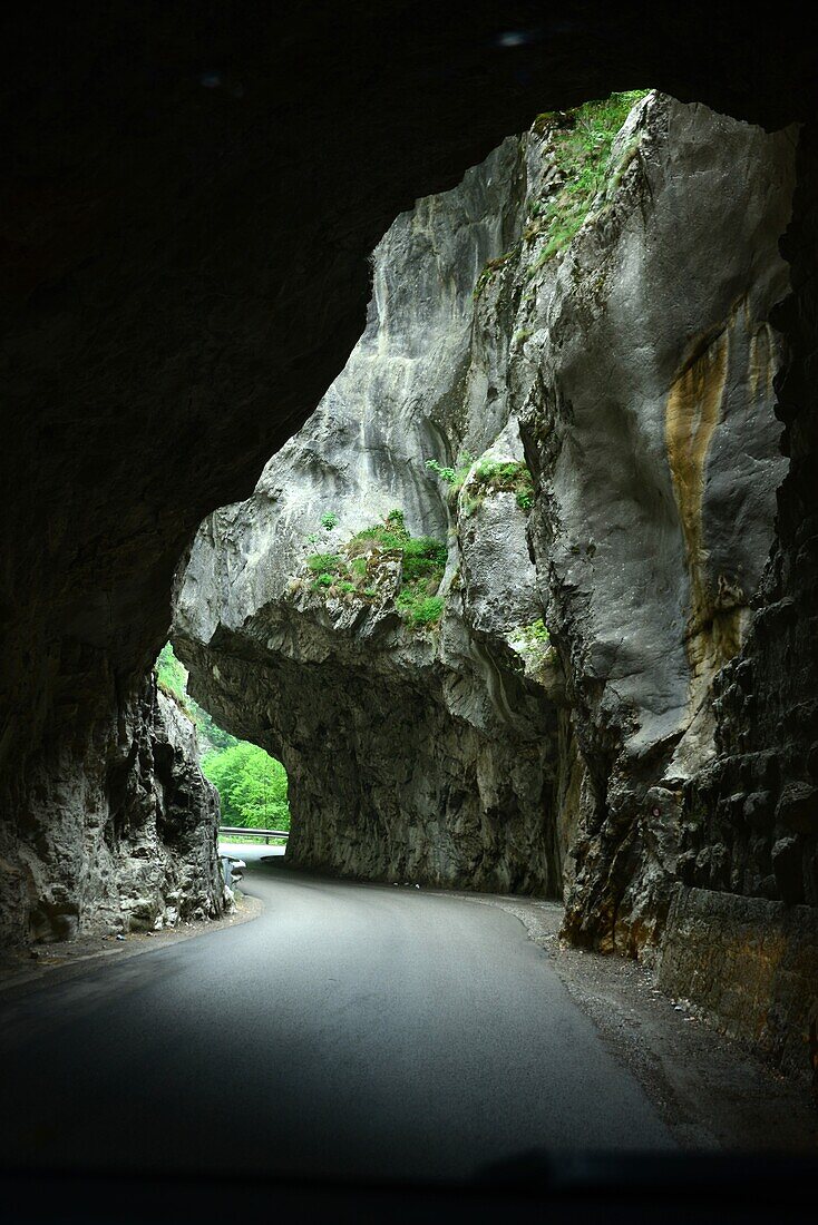 Rugova-Schlucht, Nordalbanische Alpen bei Peja, West-Kosovo