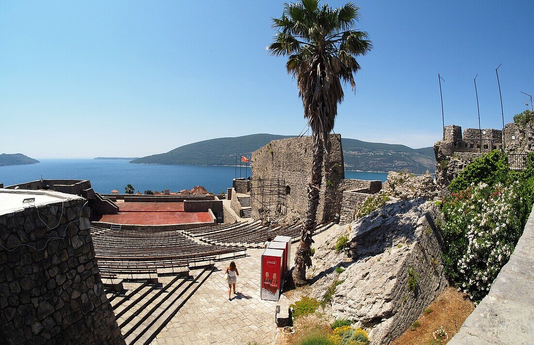 Kanli Kula fortress with anticem theater, Herceg Novi, Montenegro